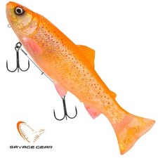 Savage Gear 3D Line Thru Pulsetail Trota 25 cm 185 g #2/0 lavandino lento dorato albino