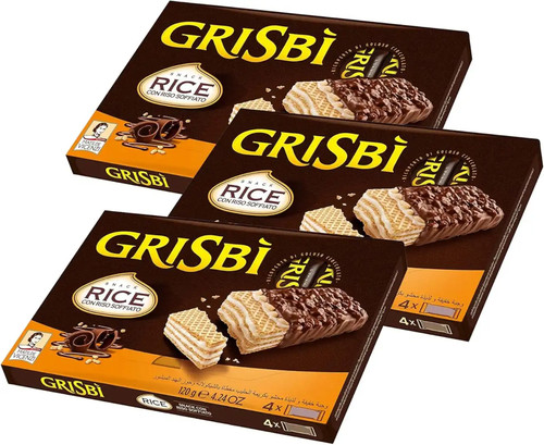 Grisbì snack rice - 3x,