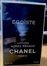 EGOISTE CHANEL After Shave 125 ML Splash VINTAGE  RARO