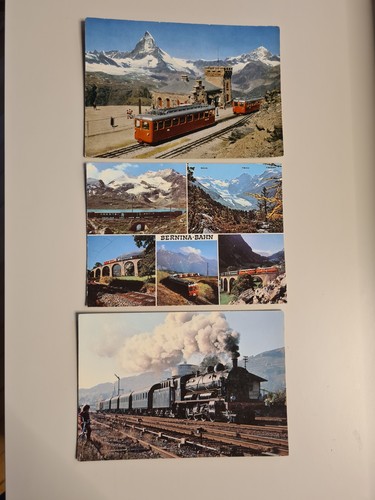 Treni lotto cartoline - treni,