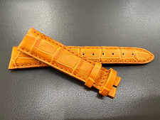 Light Brown Leather Strap 20/16mm For Rolex - Cinturino In Pelle