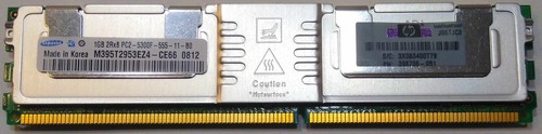 Memoria ram 1gb 2rx8 - ram,