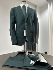 ABITO UOMO MADE ITALY VERDE LANA TASMANIA 44 46 48 50 52 54 56 58 AUTUNNO INVERN