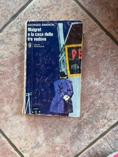 Georges Simenon MAIGRET E LA CASA DELLE TRE VEDOVE Mondadori libro romanzo giall