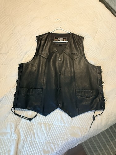 Gilet pelle - gilet, in