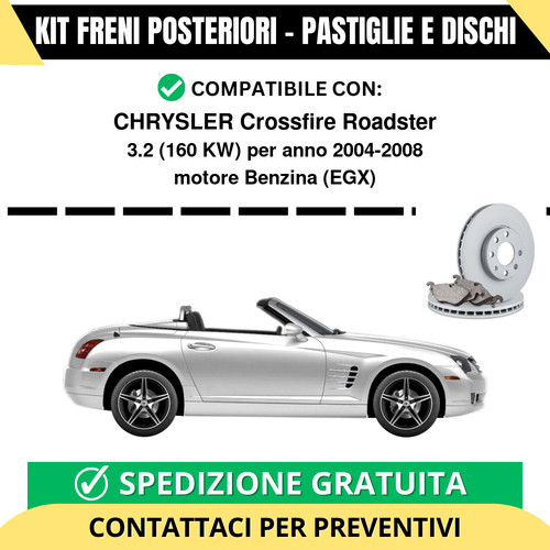 Kit freni posteriori per - kit,