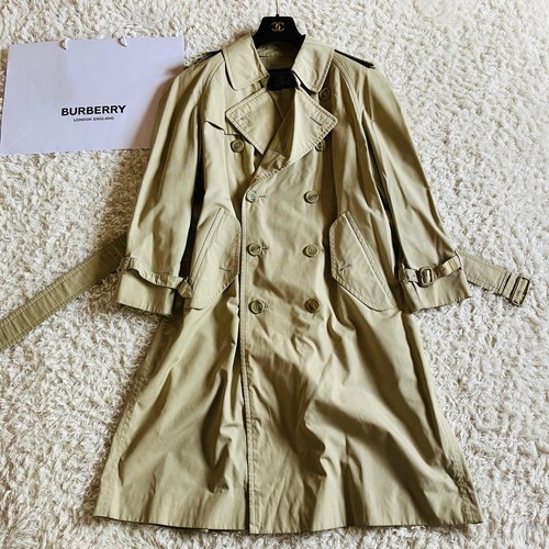 Burberry trench coat balmacaan - coat,