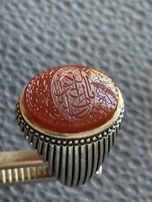 ANELLO UOMO ARGENTO INCISO