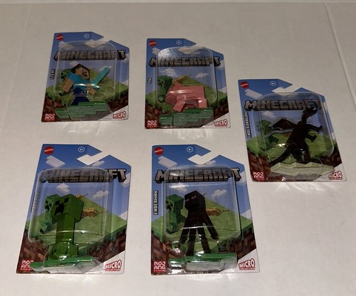 Minecraft minifigures mattel - minecraft,