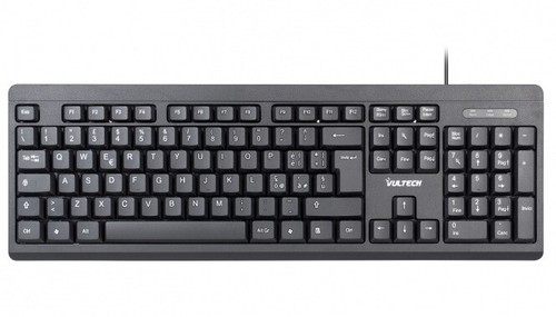 Tastiera qwerty con - tastiera, usb