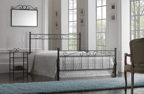 Letto matrimoniale ferro - letto,