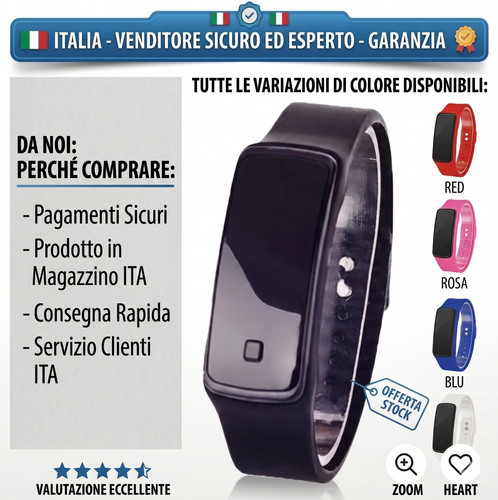Orologio led digital display - orologio,