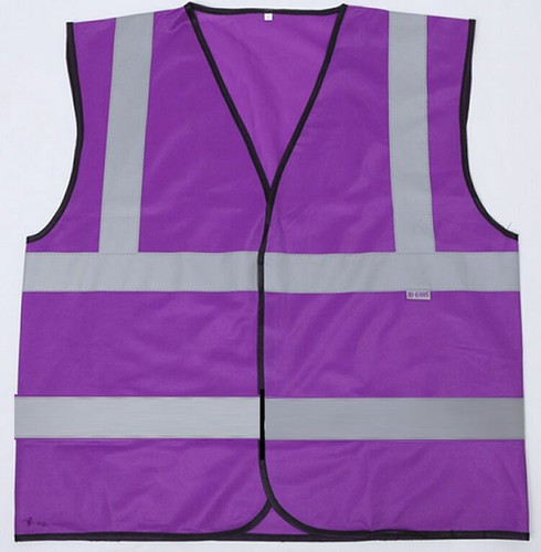 Gilet viola riflettente - viola,