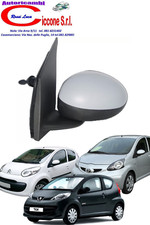 Specchio Specchietto Retrovisore Sinistro Sx Peugeot 107 Toyota Aygo Citroen C1