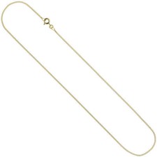 1,3mm Catena Piatta Collana
