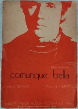 SPARTITO MUSICALE Lucio BATTISTI MOGOL COMUNQUE BELLA Introvabile 1972