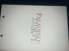 Mimmo Paladino Sol Le Witt di