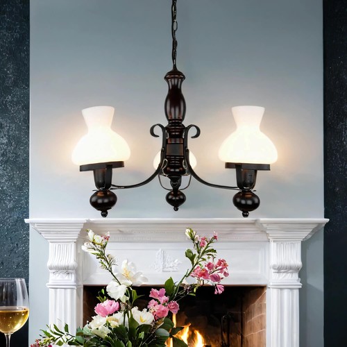 Lampadario sospensione rustico