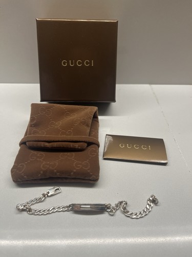 Gucci bracciale unisex argento - gucci,