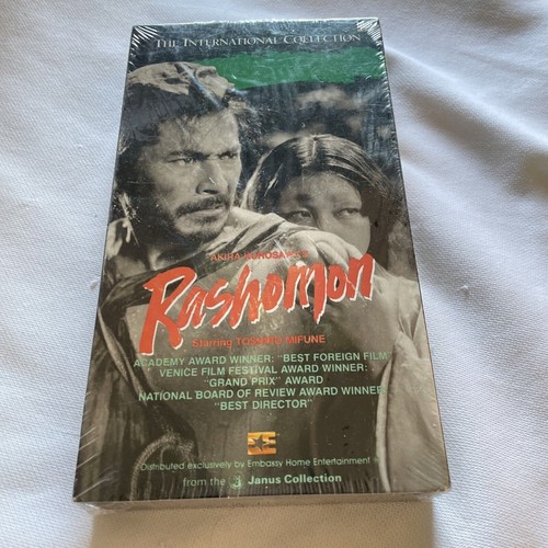 Rashomon vhs sealed academy - rashomon,