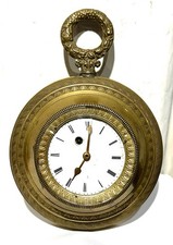 Orologio in bronzo dorato