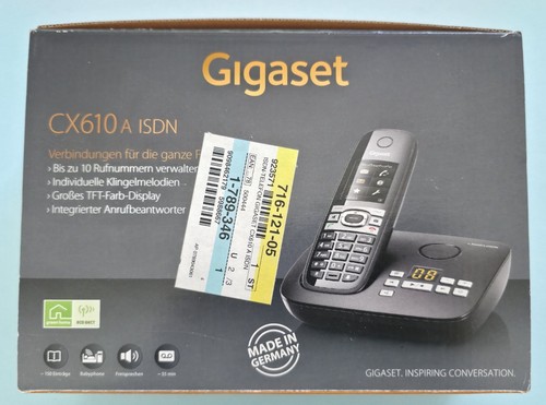 Gigaset cx610a isdn con - gigaset,
