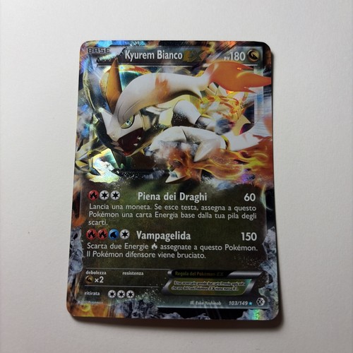 Kyurem bianco 103 149 rara - ex,