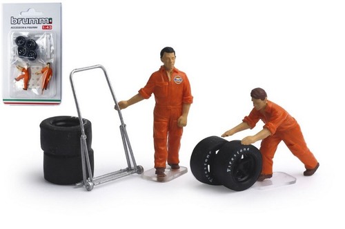 Mechanics set tyre - 2x, change