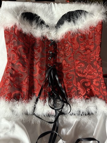 Corsetto overbust broccato