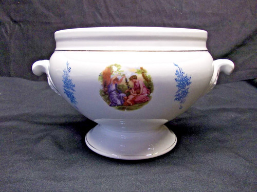 Vecchia zuppiera ceramica - zuppiera,