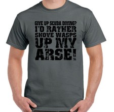 T-shirt subacquea Give Up da