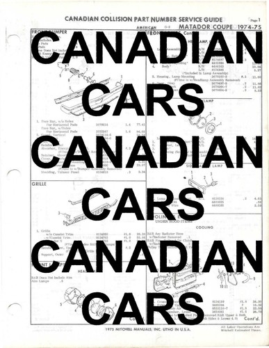 Canada collision numeri - collision,