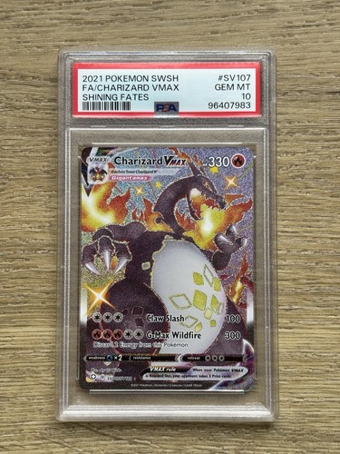 Pokémon charizard vmax sv107 - pokémon,