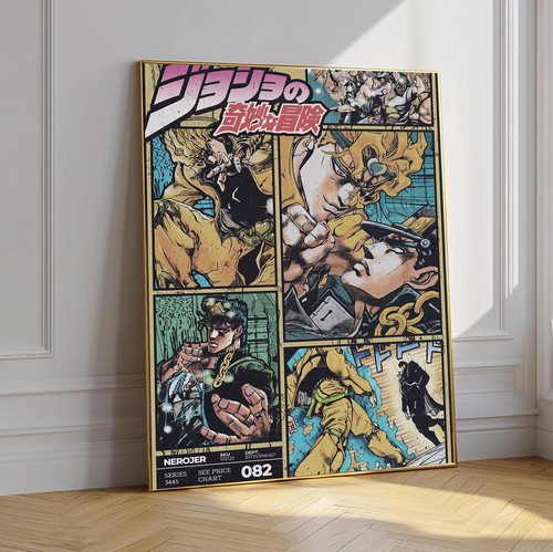 Poster steel ball run jojo - steel,