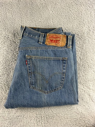 Jean levis 501 bleu - levis, coupe