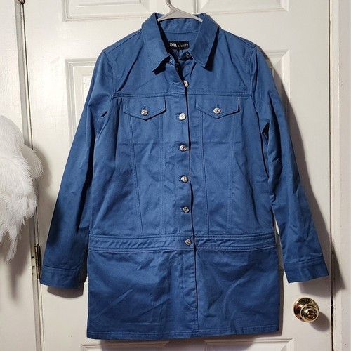 Abito camicia denim zara nuovo - abito,