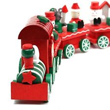 Treno Trenino In Legno 32cm