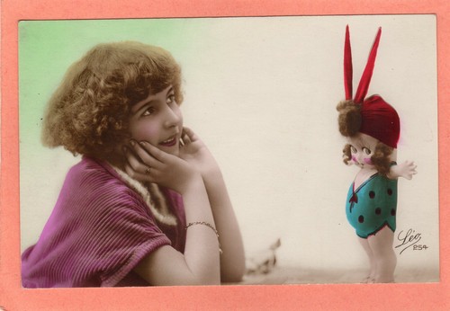 Child doll coloured rp - &,