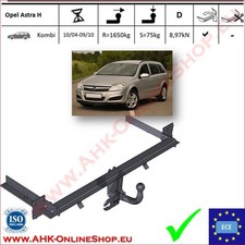 Gancio traino pour OPEL Astra