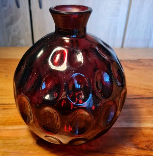 Vaso vetro rosso - in, rubino