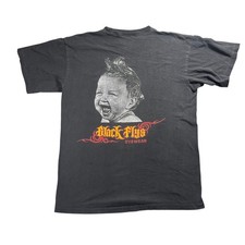 Vintage Black Flys Old Skate