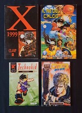 LOTTO 4 MANGA: - X 1999 - IL RE DEL CALCIO  - TECHNOKID  - CYBER BLUE