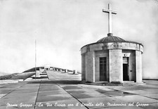 A319) MONTE GRAPPA VIA EROICA CON IL SACELLO DELLA MADONNINA DEL GRAPPA. VG.