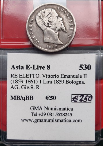 1 lira 1859 - ,