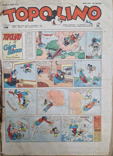 Topolino 738 ultimo - 738, numero