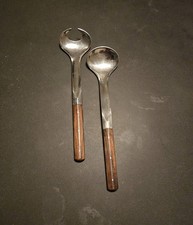 FINLANDIA POSATE SERAFINO ZANI SERVIZIO INSALATA ORIGINALI DESIGN SAMI WIRKKALA 