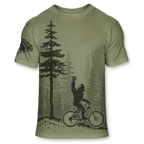 Shirt uomo bigfoot - t-shirt,