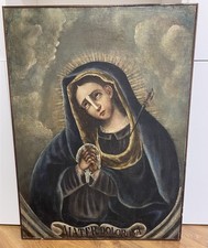 Antico Quadro a olio su tela