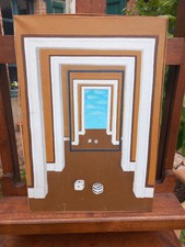 I Due Mondi. Olio Tela XX