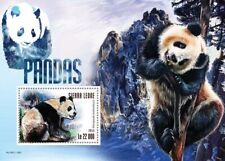Sierra Leone 2015 Orso Panda,Animali,Natura,Fauna Selvatica,Conservazione m/s MNH